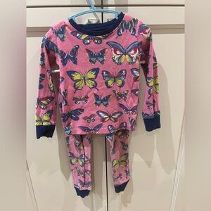 Bundle Butterfly and dog Hatley pajamas 3t